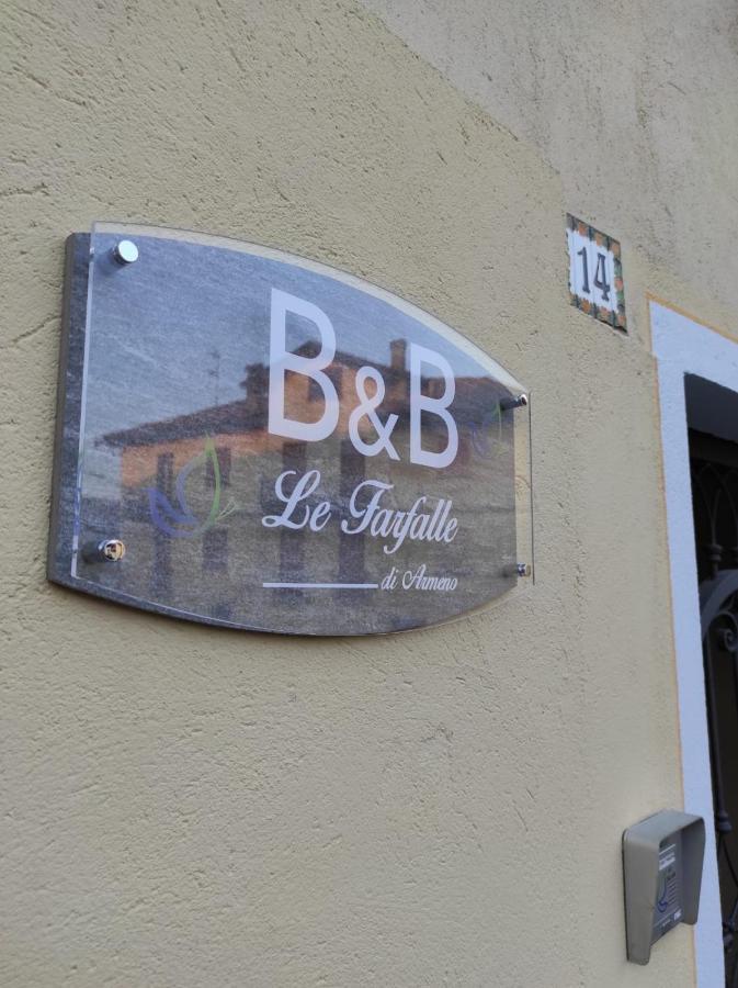 Le Farfalle Di Armeno Exteriör bild